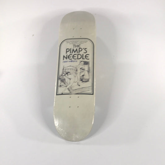 Deathwish Neen Williams The Pimp's Needle Black/White 8.25 Skateboard Deck