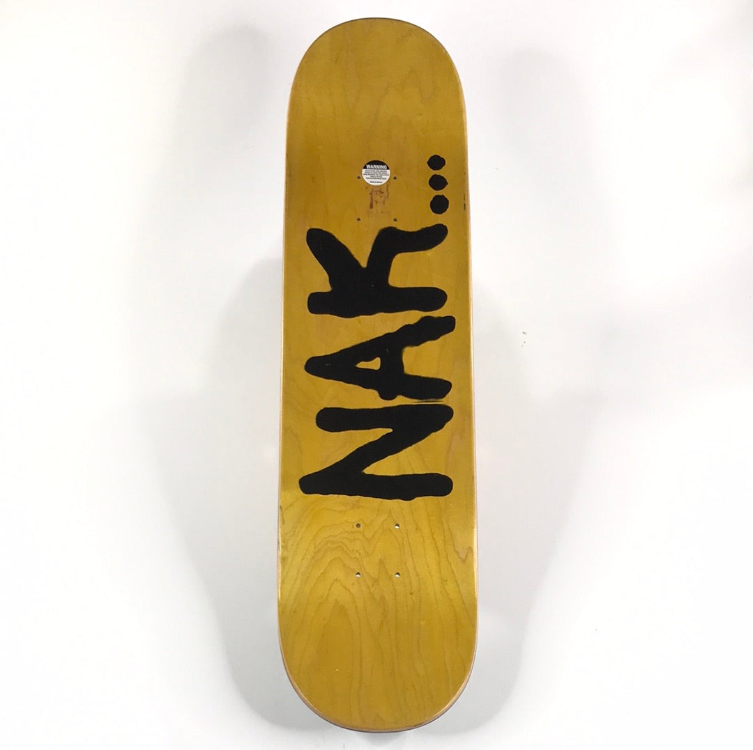 Fucking Awesome NAK Children Green 8.5 Embossed Skateboard Deck