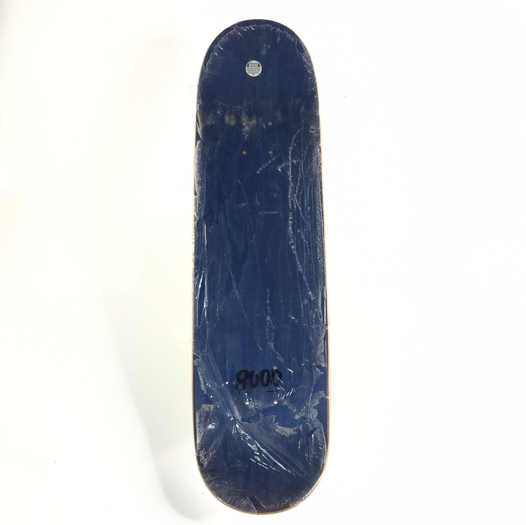 Roger Team Weed And Cobras White 8.0 Skateboard Deck