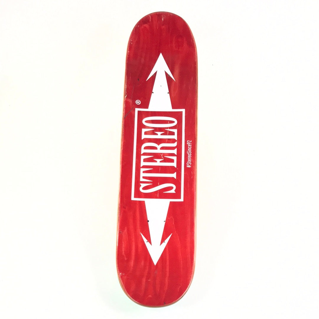 Stereo Fork and Spoon DUNE Chris Pastras Multi 7.75 Skateboard Deck