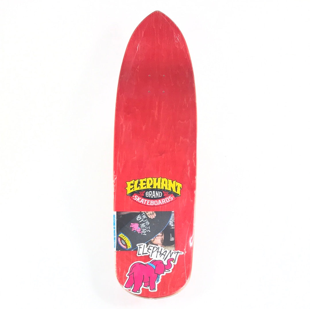 Elephant Jason Adams Rancid Skull Multi 9.0 Skateboard deck
