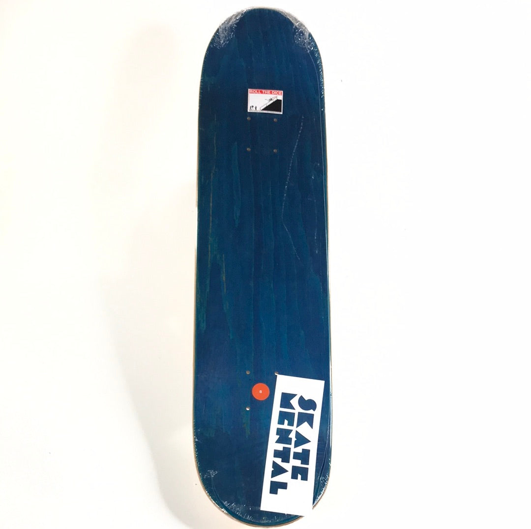 Skate Mental Dan Plunkett Be Nice Wood Grain 8 Skateboard Deck