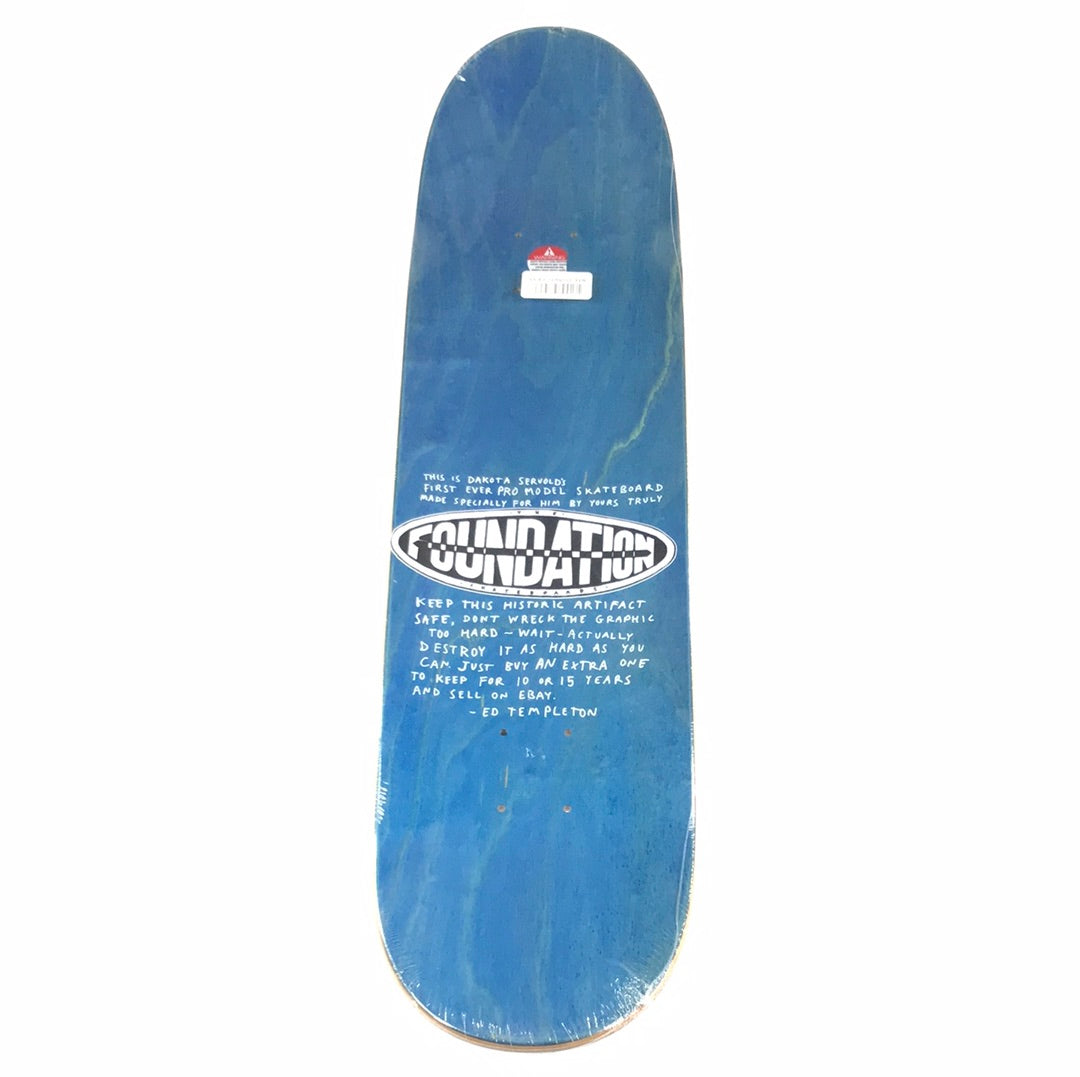 Foundation Dakota Servold Two Face Multi 8.0 Skateboard Deck