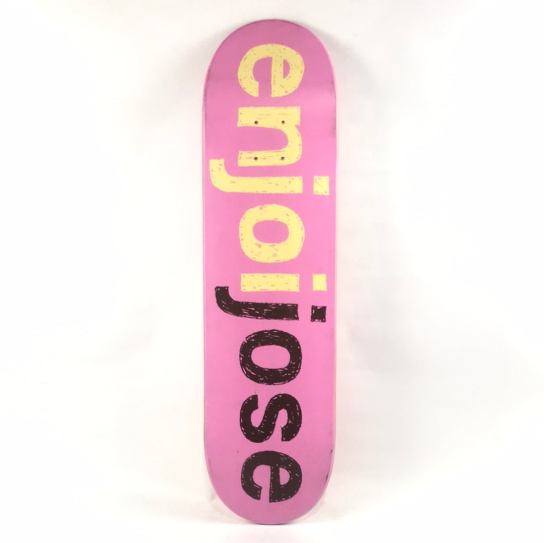Enjoi Jose Rojo Brown/Pink/Yellow 8.25" Skateboard Deck