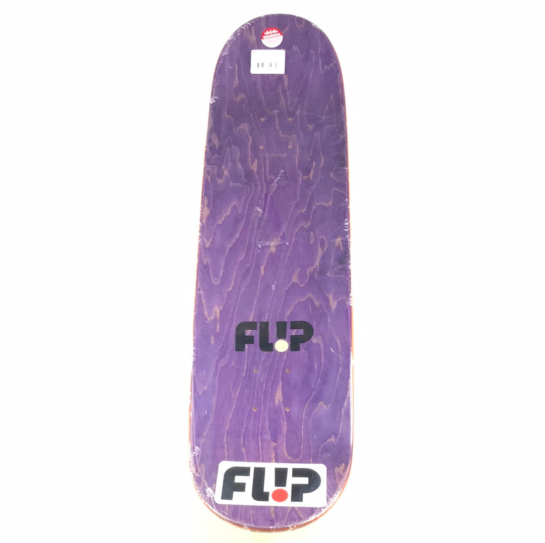 Flip Alec Marjerus Weirdo Series Yellow 8.25 Skateboard deck