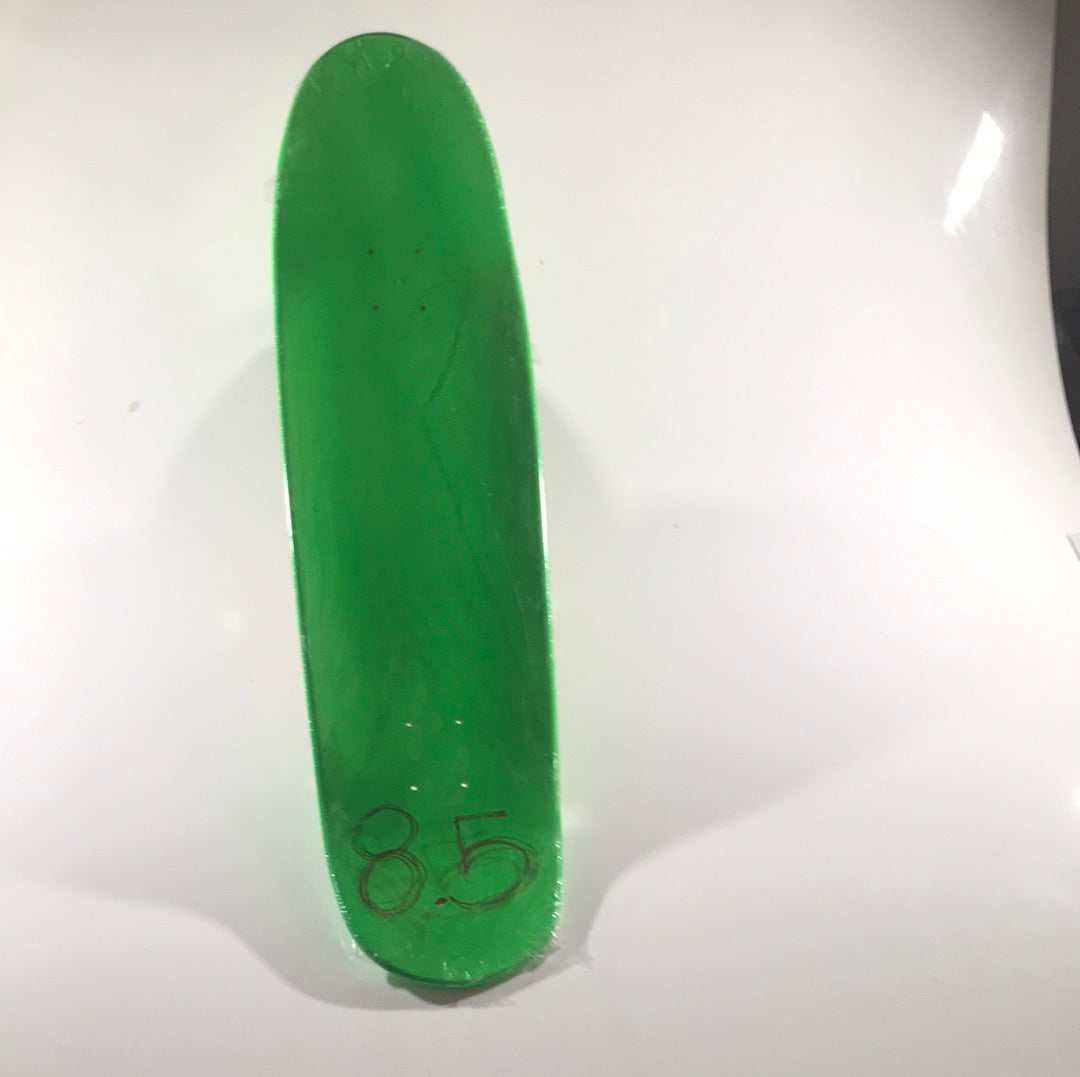 Brujaria Paulo Diaz Death Skeleton Green 8.4 Skateboard deck