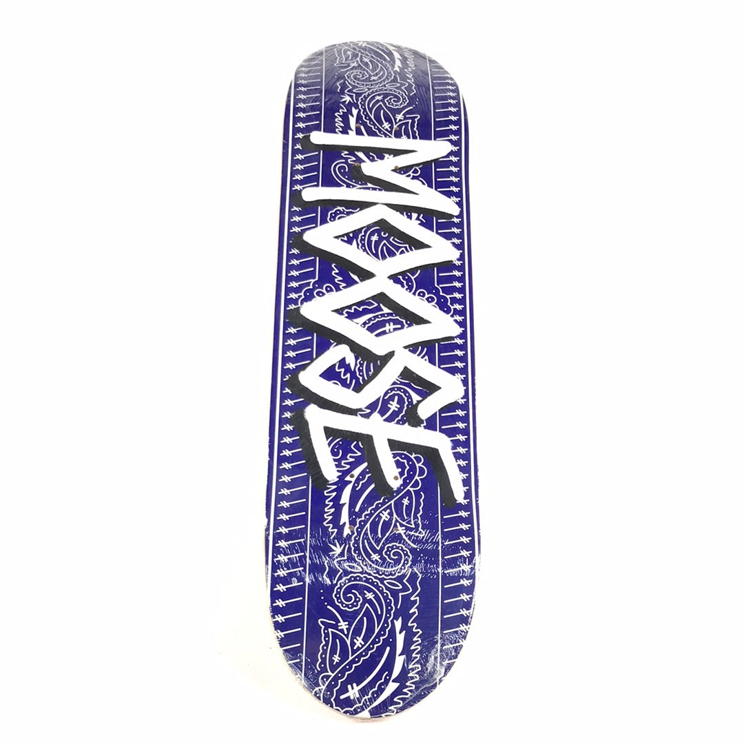 Deathwish Moose Detailed Blue 8.0 Skateboard deck