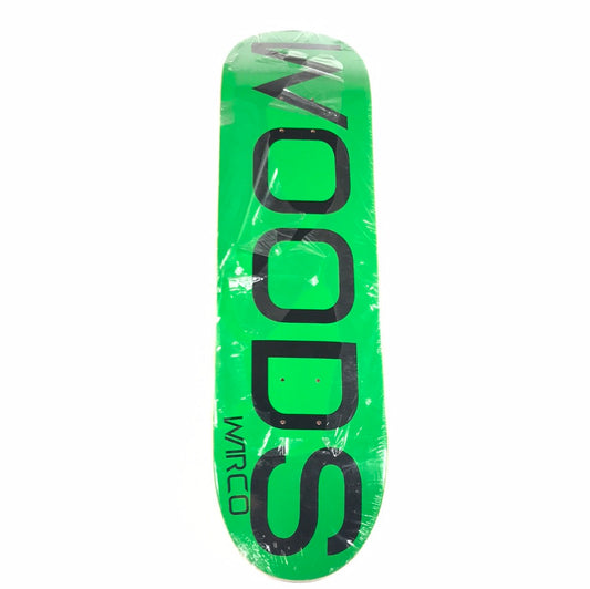 Warco Woods Green/Black 8.0" Skateboard Deck