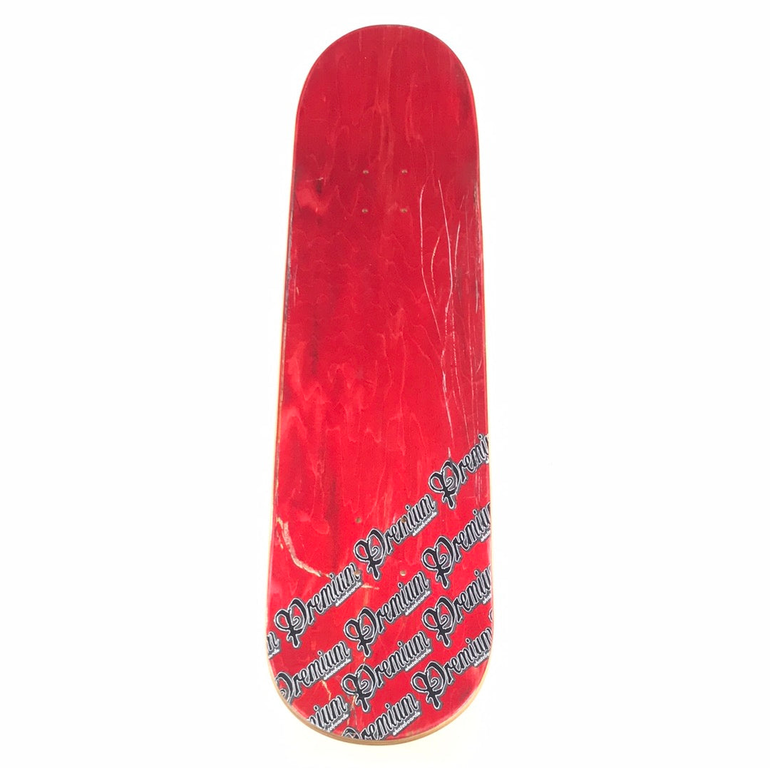 Premium Marcus Carr 100% Organic Yellow 8.0 Skateboard Deck