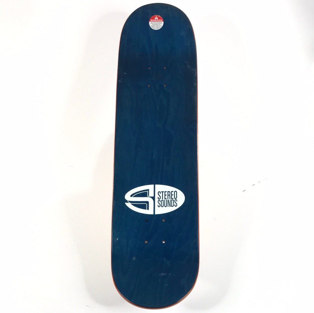 Stereo Raymond Molinar Travel Goods Multi 8.125'' Autographed Skateboard Deck