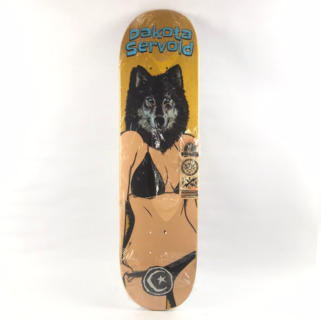 Foundation Dakota Servold Wolf Woman Multi 8.25'' Skateboard Deck 2015