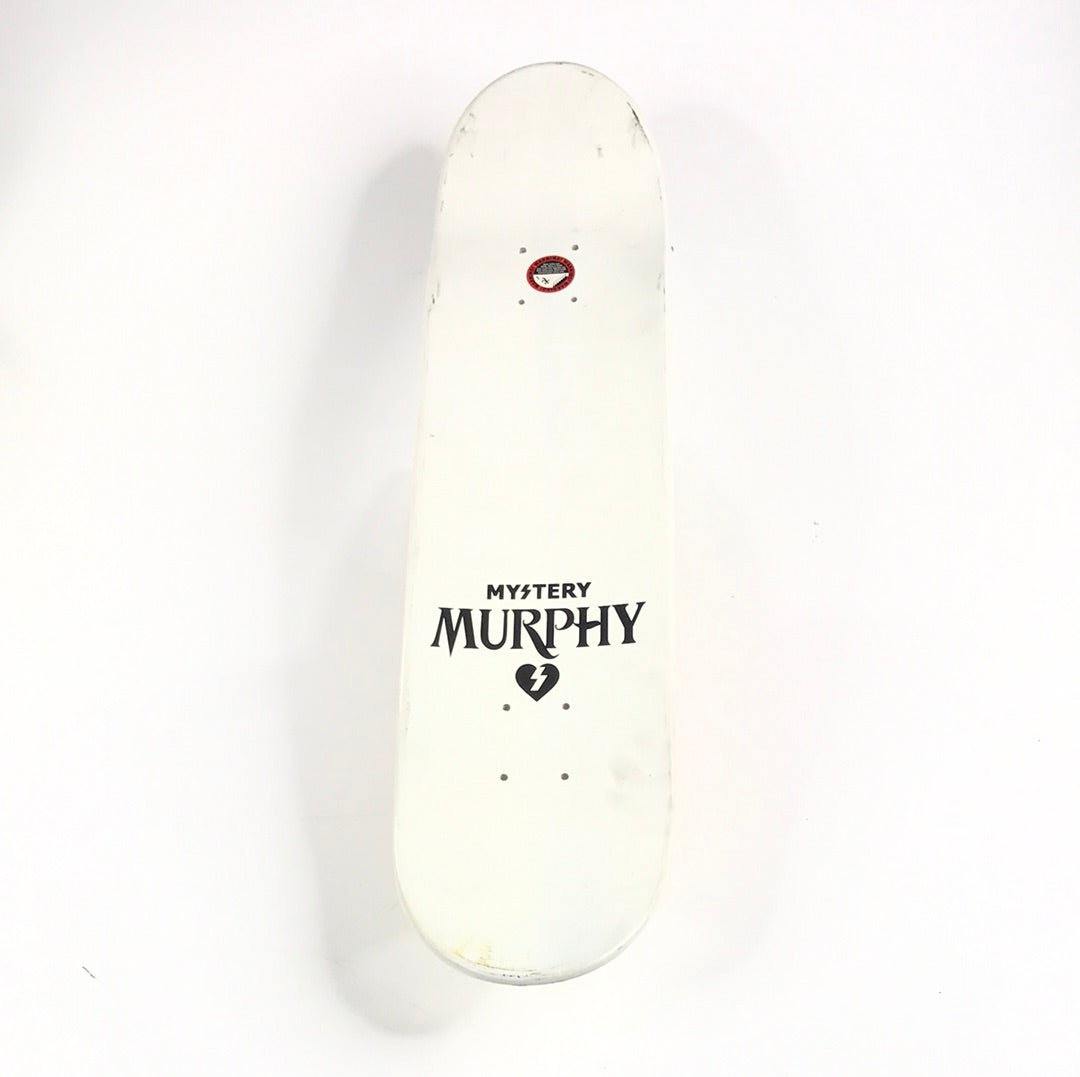 Mystery Dan Murphy Dog Beach Black/White 7.5" Skateboard