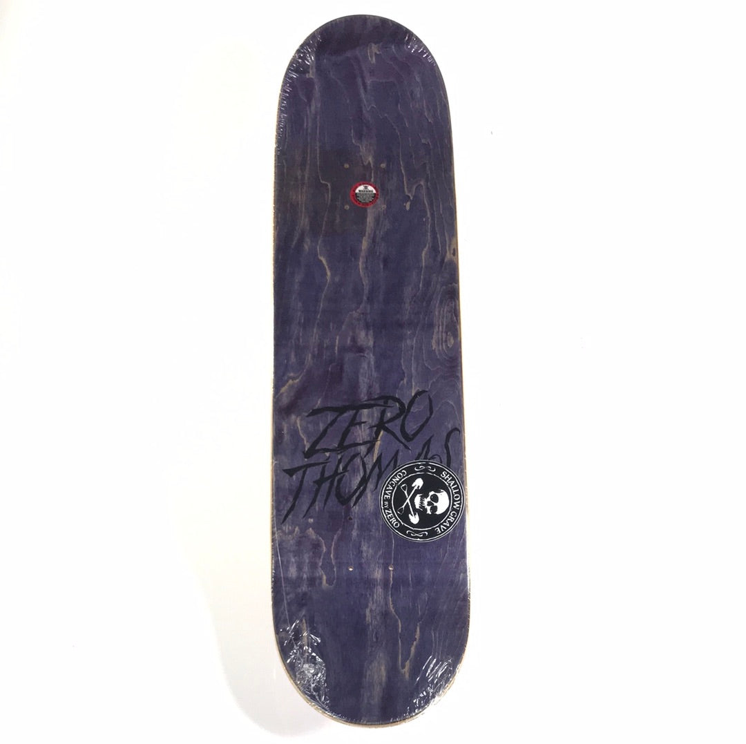 Zero Jamie Thomas Shallow Grave Green 8.125 Skateboard Deck