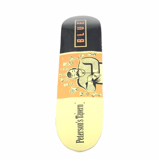 Blue Peterson’s Tavern MultiColor 8.5 Skateboard Deck