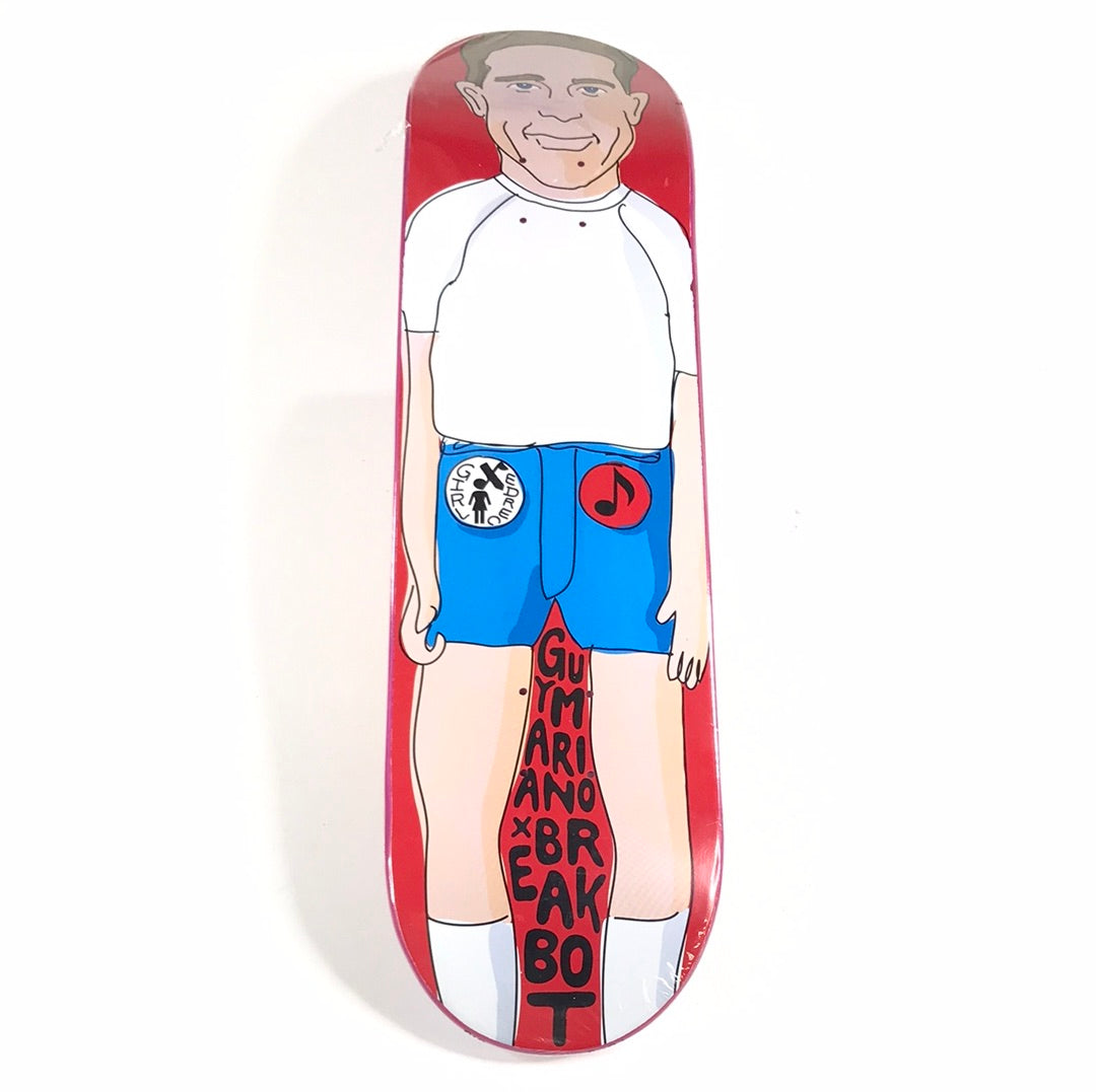 Girl Guy Mariano x Break Bot Red 8.125" Deck