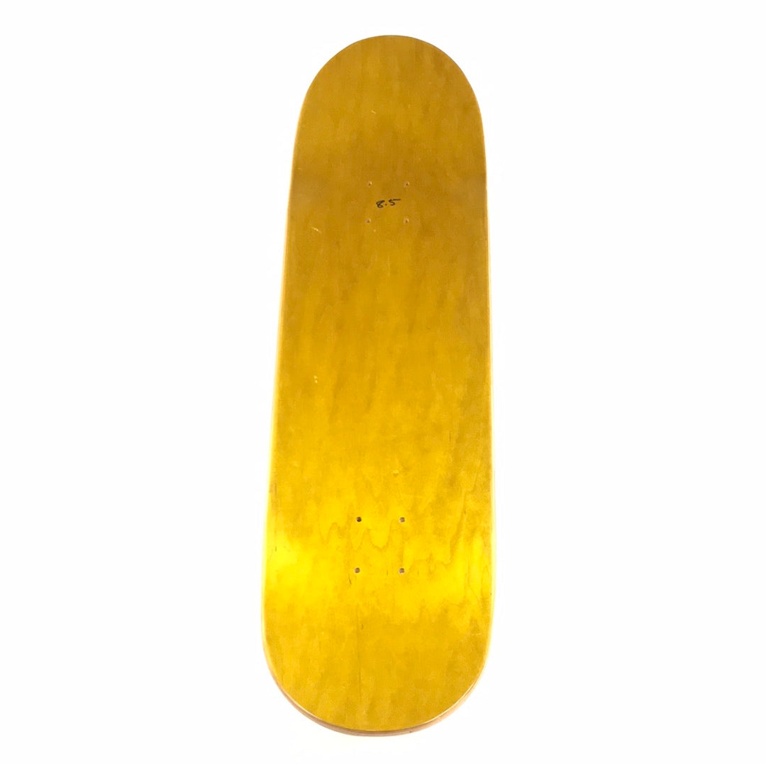 Life Extension Team Classic Logo Yellow 8.5 Skateboard deck