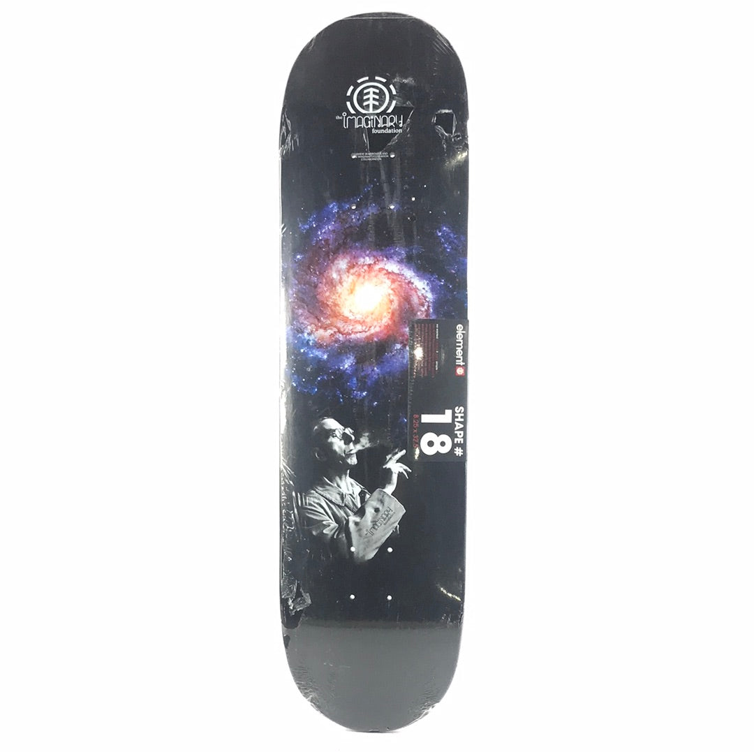 Element Imaginary Foundation Universe Black/Multi 8.25" Skateboard Deck