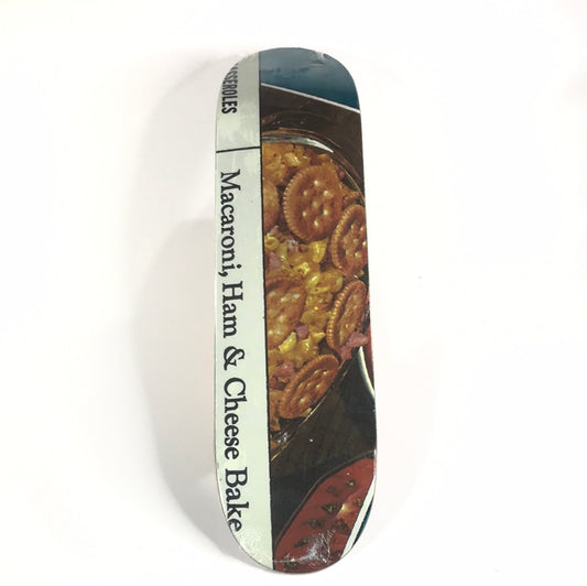 917 Skateboard Deck - Casserole Series - Macaroni, Ham and Cheese Bake - 8.38