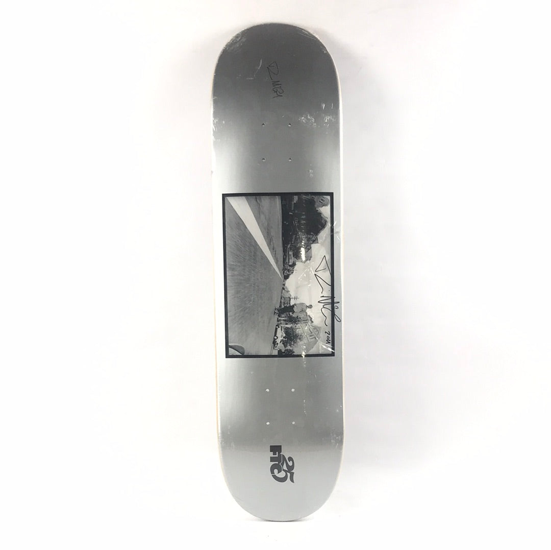 FTC Dennis McGrath SIGNED 2011 25 Years Grey 8.25" Skateboard Deck