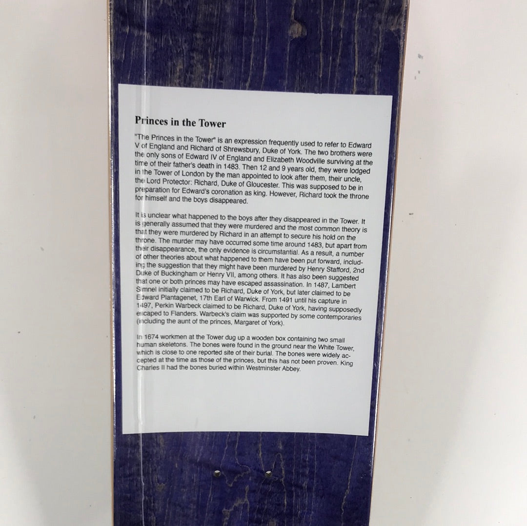 Nine One Seven 917 Princess In The Tower Multi 8.0 Skateboard Deck