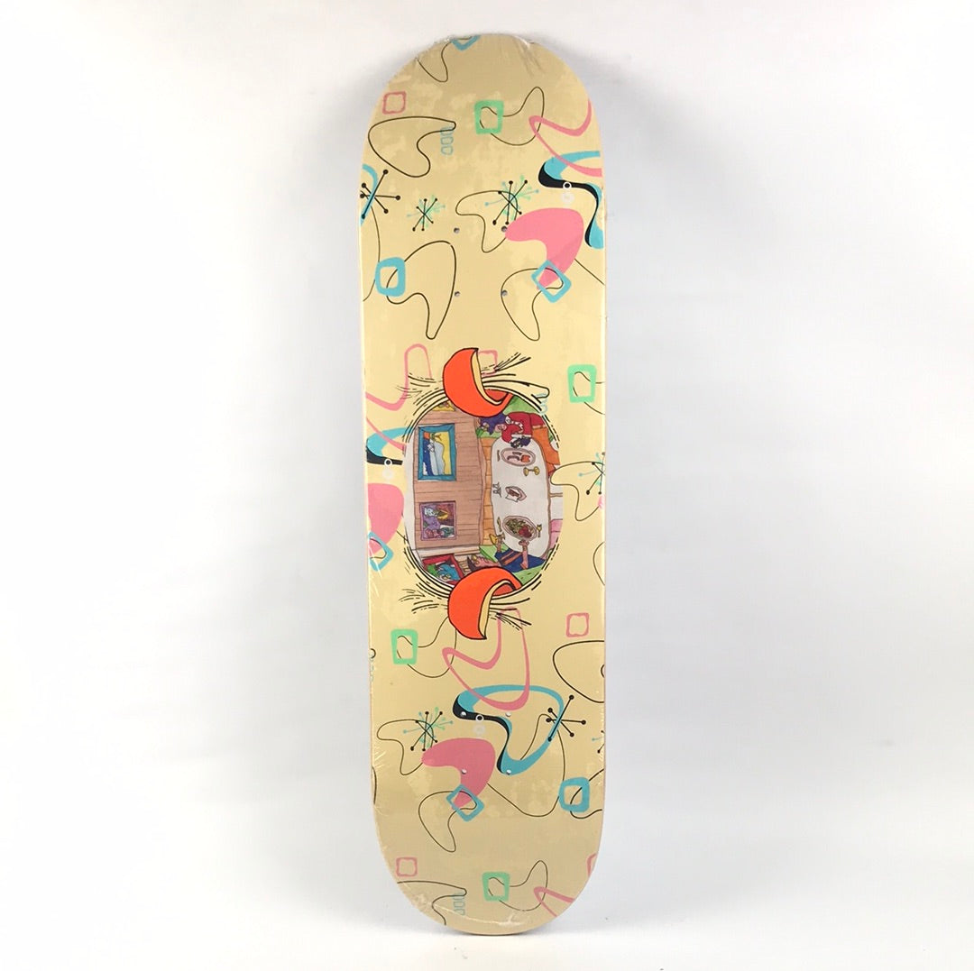 Illegal Civ Dino Hands Tan Multicolor 8.5'' Skateboard Deck
