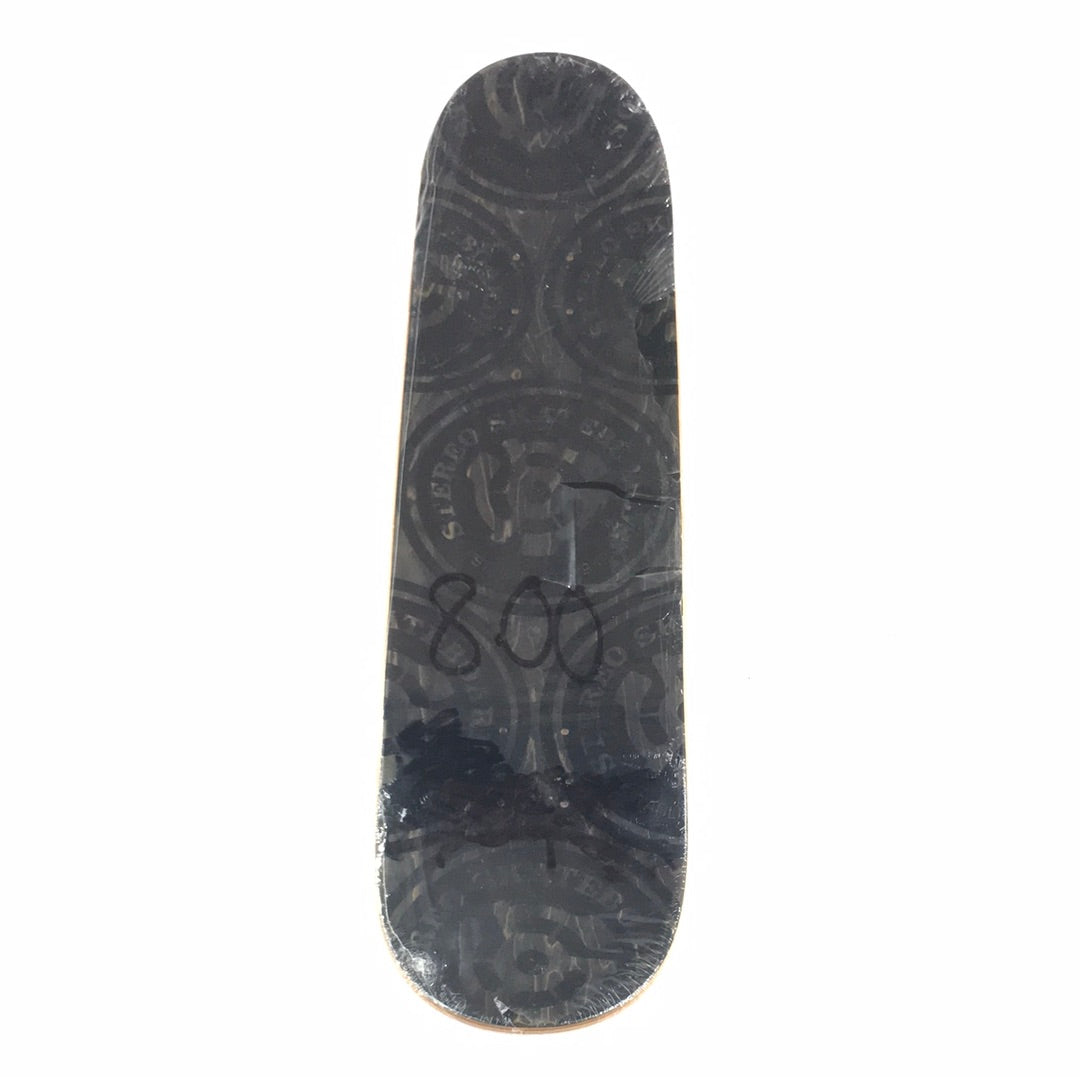 Stereo Jordan Hoffart Progression Black 8.0 Skateboard Deck