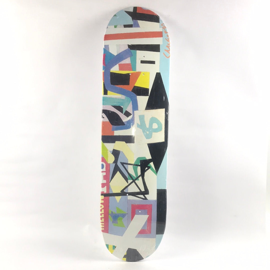 Diamond x Stuard Davis Abstract White/Multi 8.25" Skateboard Deck