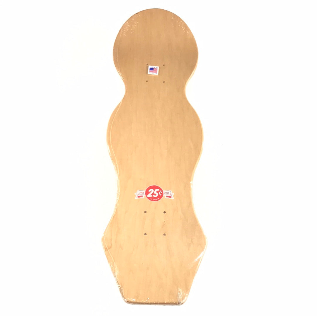 Quarter Snacks 10 Year Shaped CNC Multi 8.75 Skateboard Deck