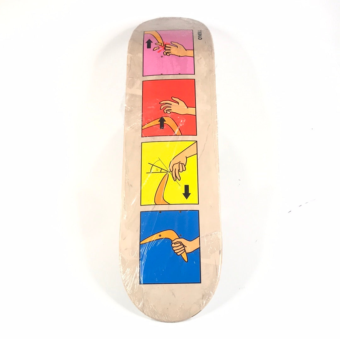 Primitive Shane O'Neil Boomerang Multi 8.125'' Vintage NOS Skateboard Deck