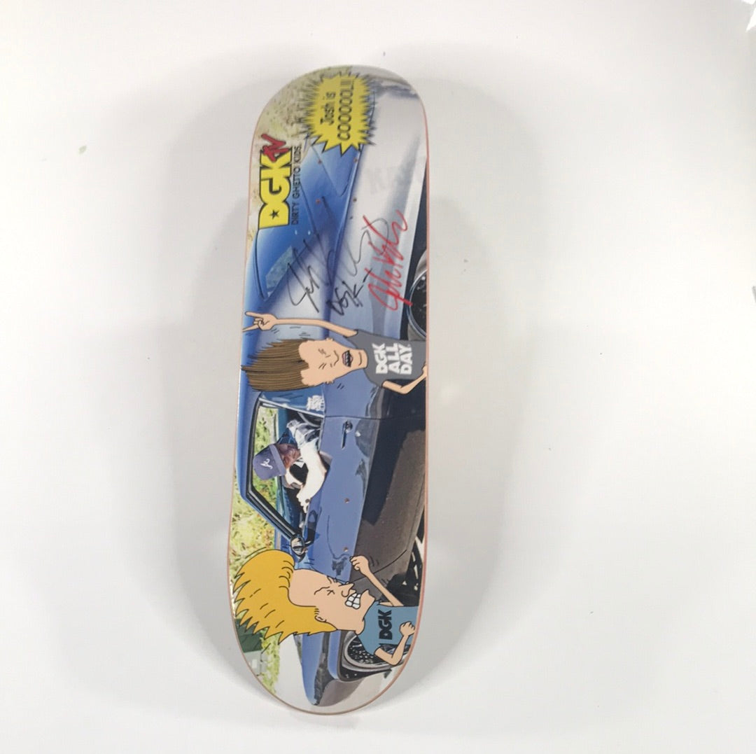 DGK Josh Kalis Beavis Butthead Skateboard Deck – western