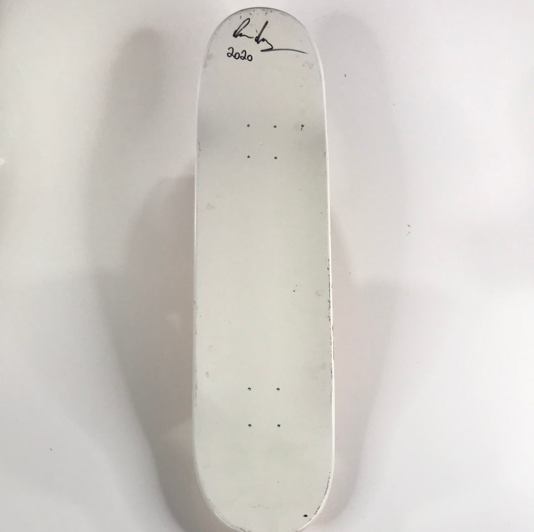 DGK Hand Painted City Signed 7.8 Skateboard Deck