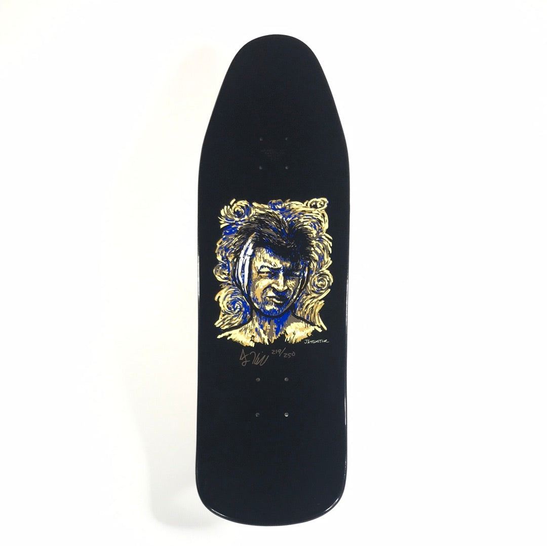 Hill Frankie Hill Ear Black 9.75 signed 219/250 Skateboard Deck