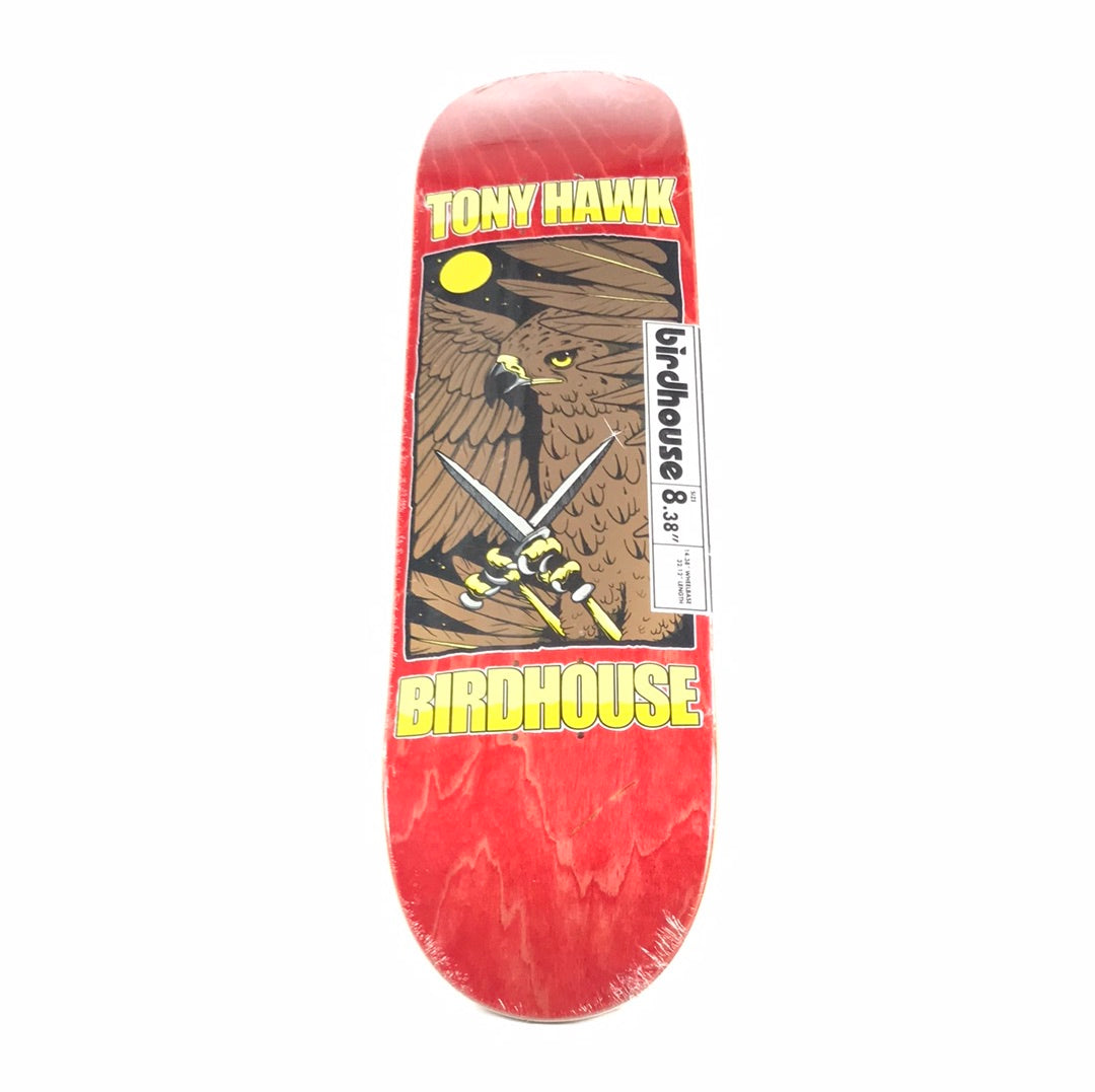 Birdhouse Tony Hawk Daggers Red Size 8.38 Skateboard deck