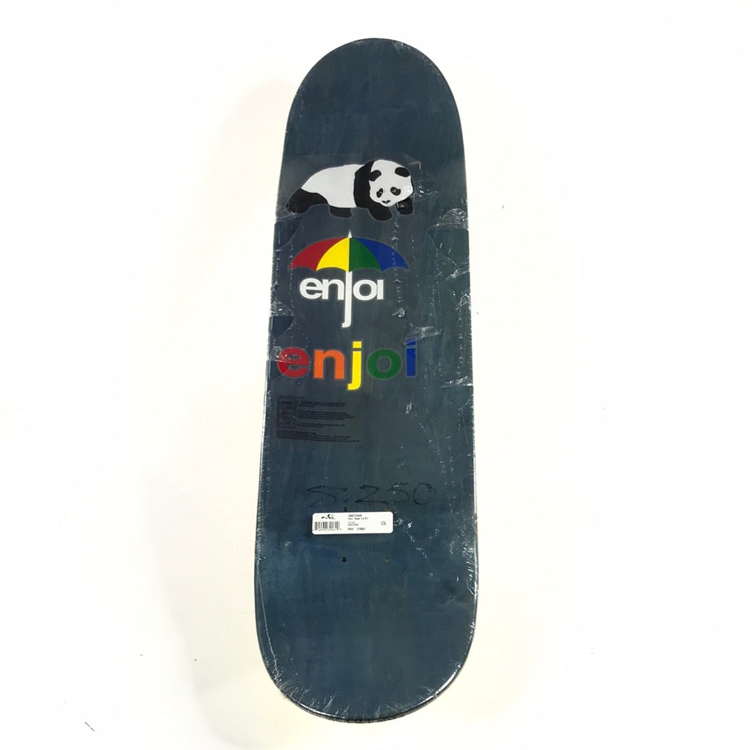 Enjoi Jerry Hsu Too Late Yellow 8.25 Skateboard Deck