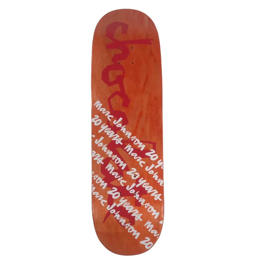 Chocolate Marc Johnson 20 Year Anniversary Skateboard Deck 8 75 chocolate-marc-johnson-20-year-anniversary-skateboard-deck-8-75