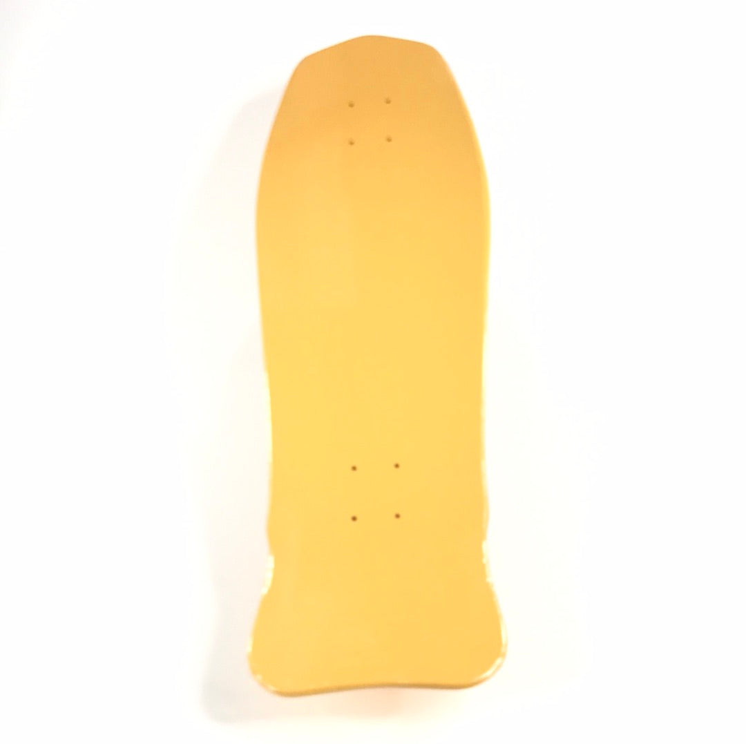 Schmitt Stix Joe Lopes Snow Globe Yellow 9.75 Skateboard Deck