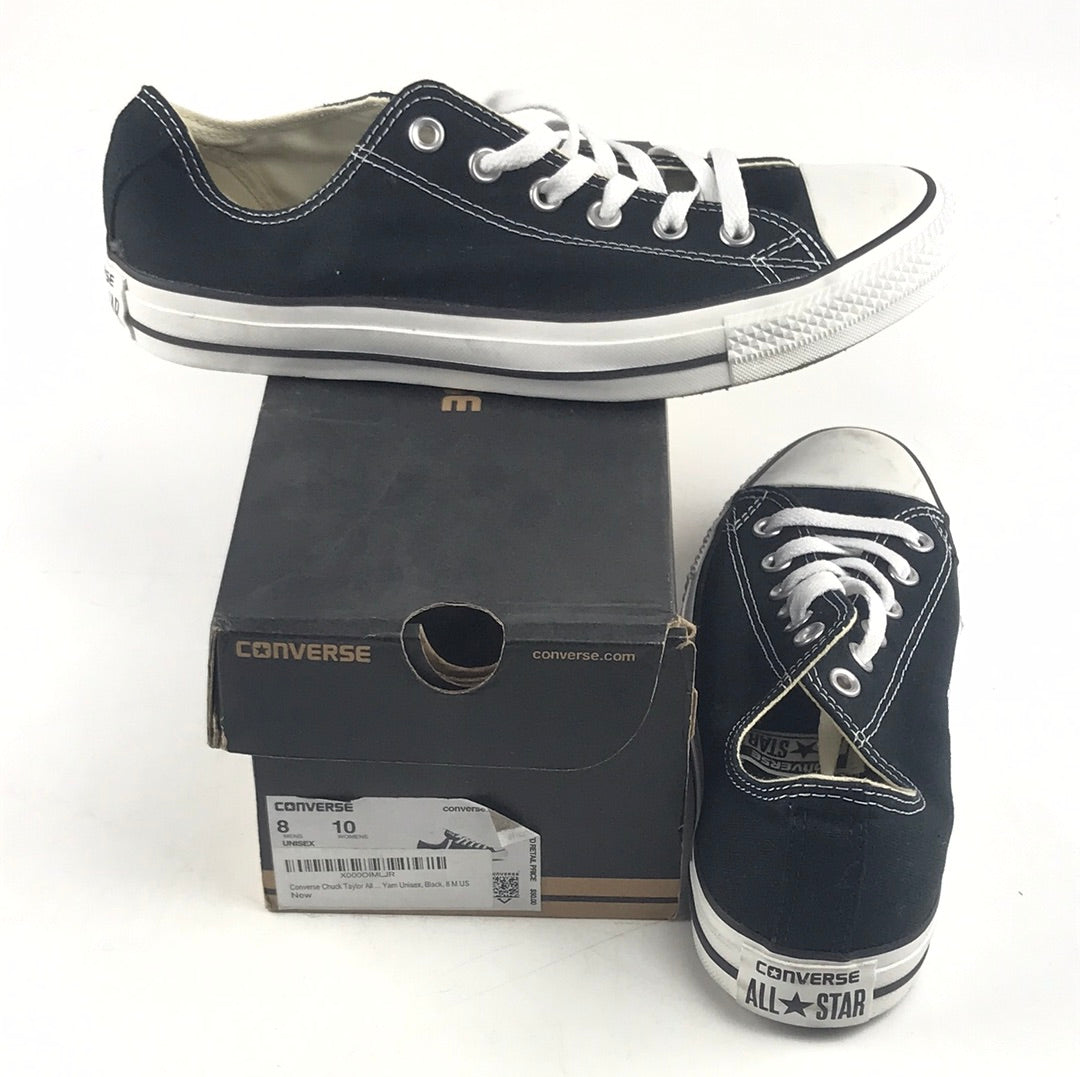 Black converse shoes size 8 Clearance