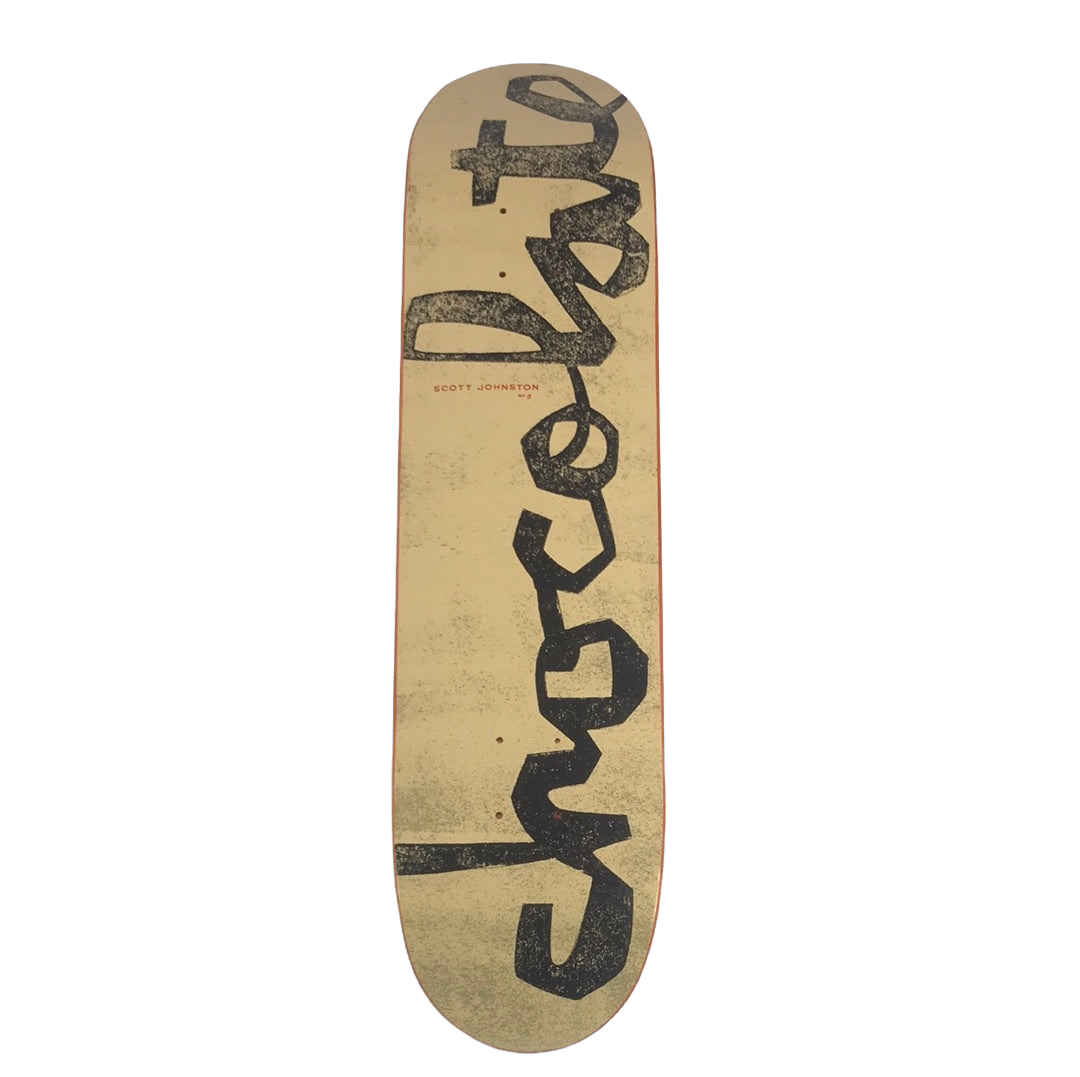 Chocolate Scott Johnston 7 5/8ths (7.6) Deck Size 7.625 Chocolate Scott Johnston 7 5/8ths (7.6) Deck Size 7.625