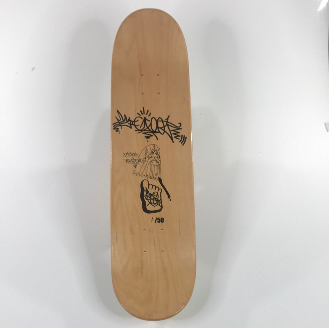 Bigfoot Ltd. Edition Signed Skateboard Deck - #1/50