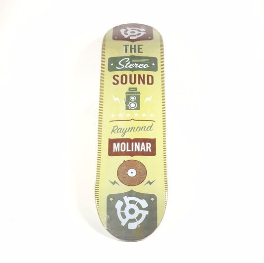Stereo Raymond Molinar The Stereo Sound Assorted Colors 7.5 Skateboard Deck