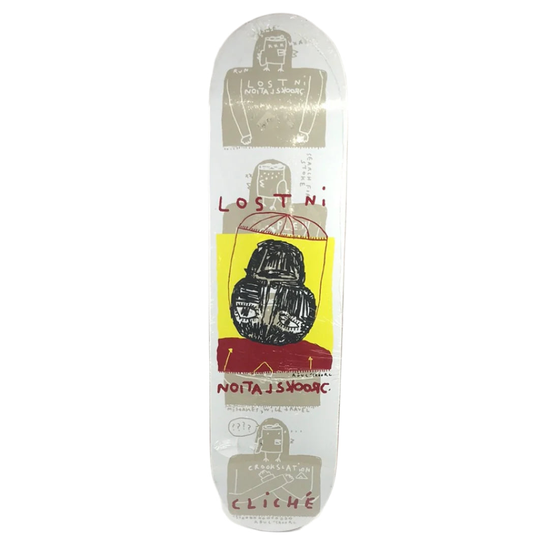 Cliché Chet Childress Guest Model Lost In Crookslation Multi 8.25'' Skateboard Deck