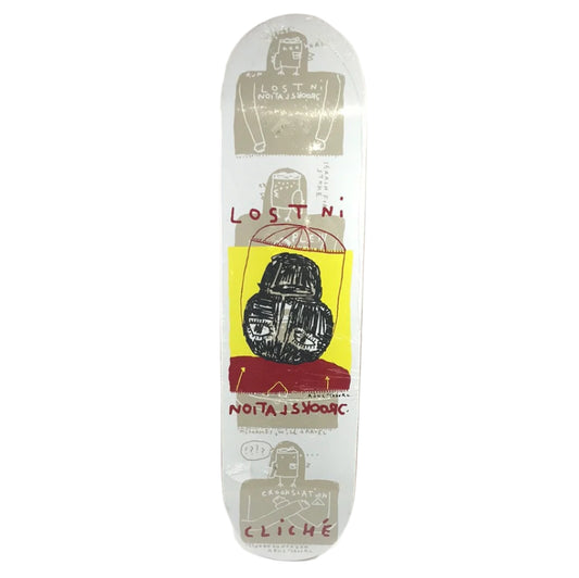Cliché Chet Childress Guest Model Lost In Crookslation Multi 8.25'' Skateboard Deck