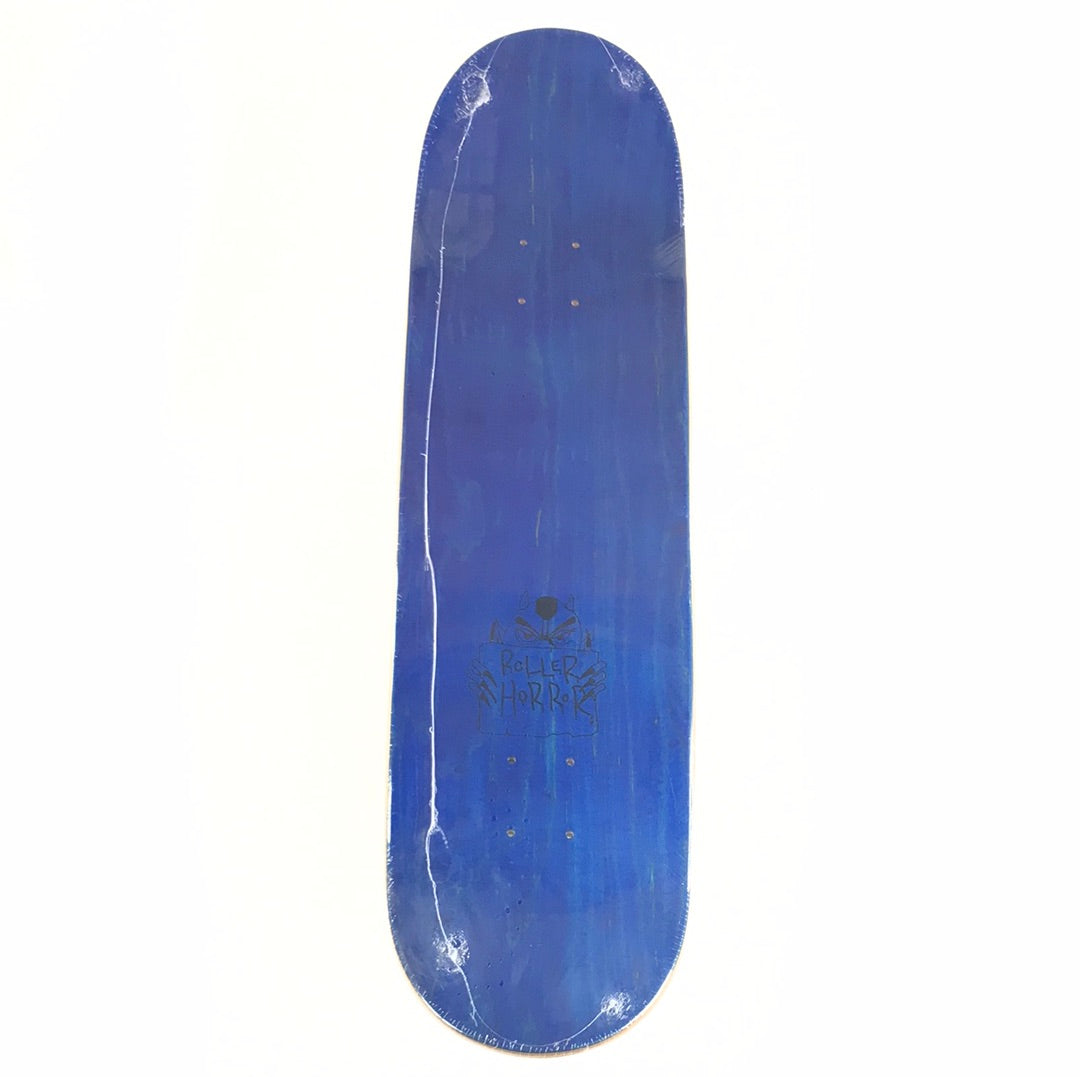 Roller Horror Team Bloody Hand Slap Blue 8.5 Skateboard deck