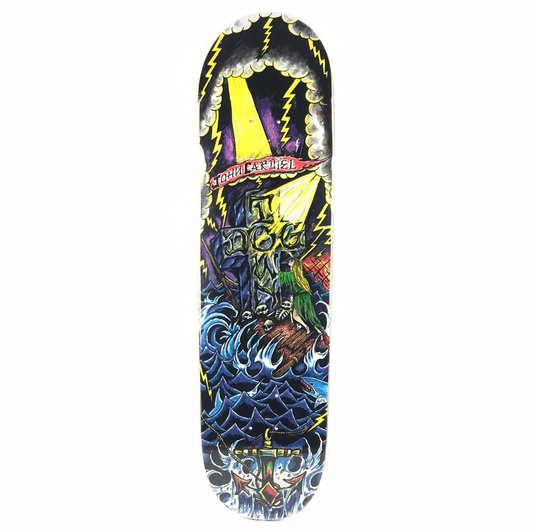 Dogtown x Element John Cardiel Siren Blue/Grey 8.375" Skateboard Deck