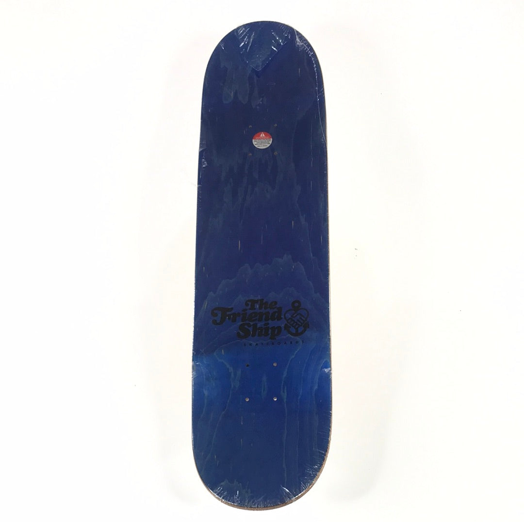 The Friend Ship Little Professor White 8.125 Skateboard Deck