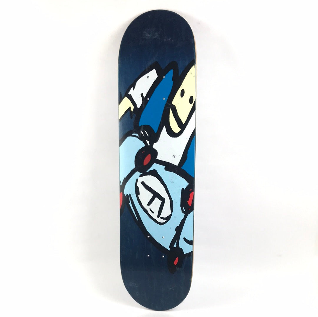 Foundation F skater Whippersnapper Blue 8.125" Skateboard Deck