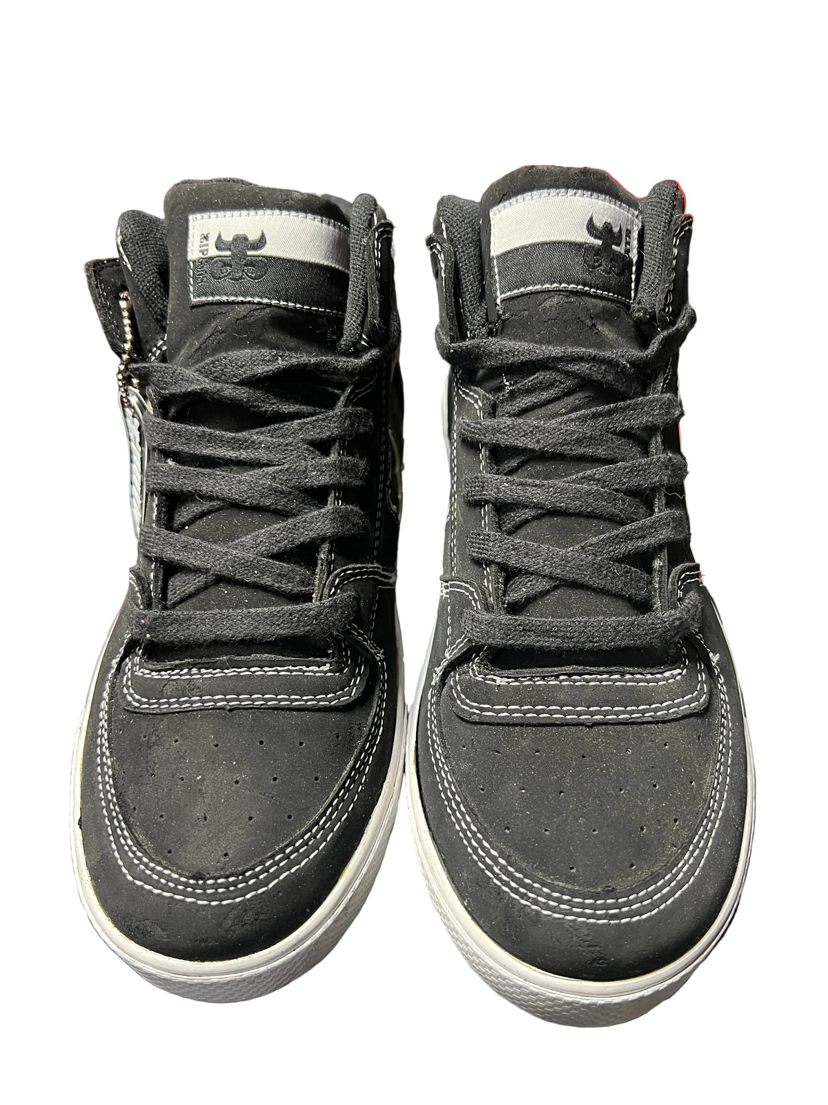 Ipath Kenny Reed Reed Mid Black White US Mens Size 10 Vintage NOS Sample Shoes With Stash Pocket On Tongue