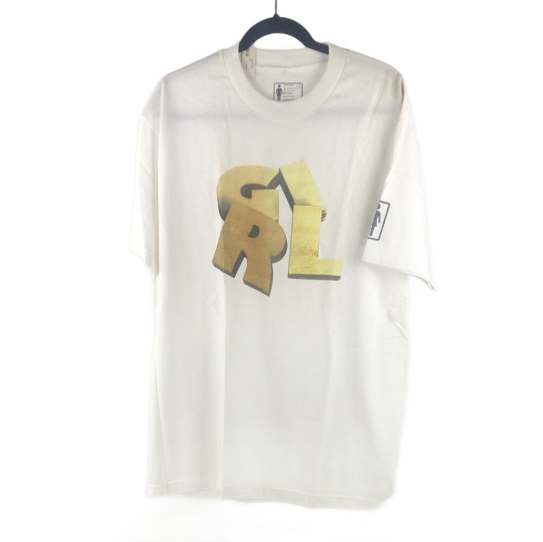Girl Chest Logo White Size L S/s Shirt