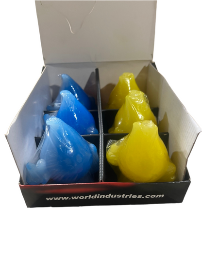 World Industries Wax Wet Willy & Flameboy Box Set Of 6 Scented Wax Figurines