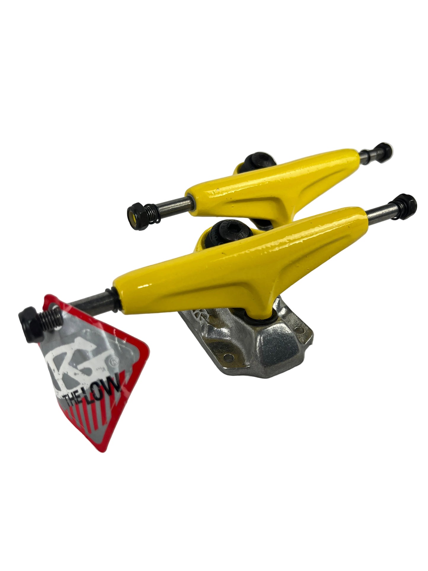 Grind King The Low 5.0 Highlight Yellow Silver Vintage NOS Trucks